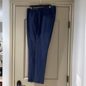 Men’s Navy Blue Linen Pants